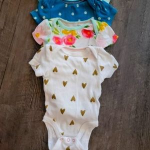Baby Girl Cloud Island Onesies